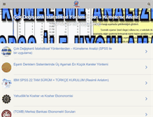 Tablet Screenshot of ekonomianaliz.com